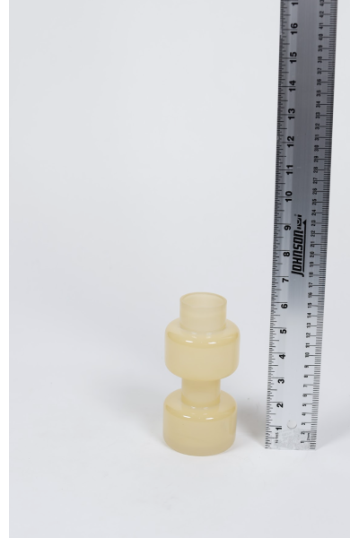 Yellow Stacked Form Vase